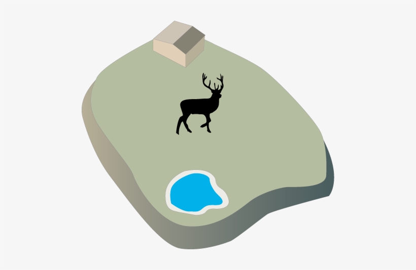 Zoo Exhibit - Reindeer Exhibit, transparent png