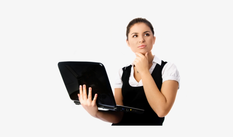 Business Woman Thinking - Business Woman Thinking Png Transparent, transparent png