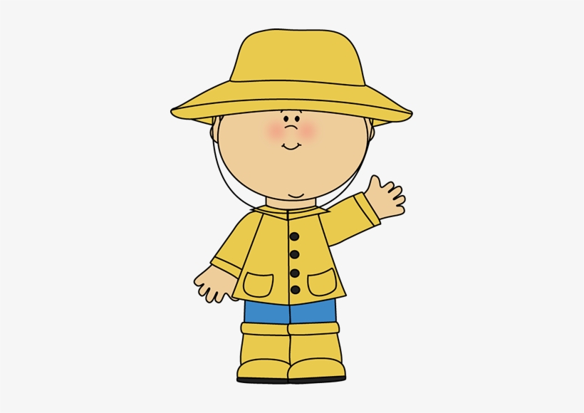 Boy In Raincoat Cartoon 341x500 PNG Download PNGkit