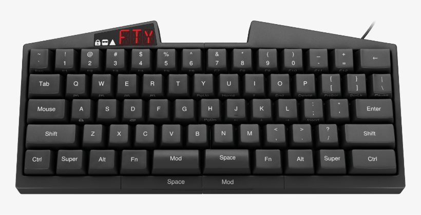 Key Cluster Module - Split Mechanical Keyboard, transparent png