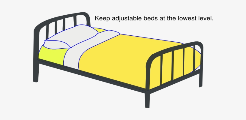 Empty Hospital Bed Clipart, transparent png