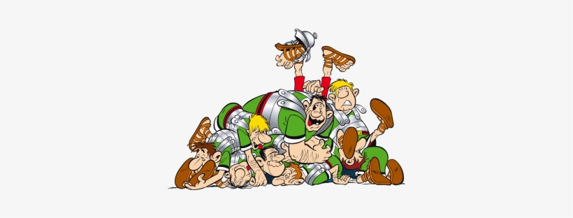 Astérix De A À Z - Asterix Et Obelix Et Les Romains, transparent png