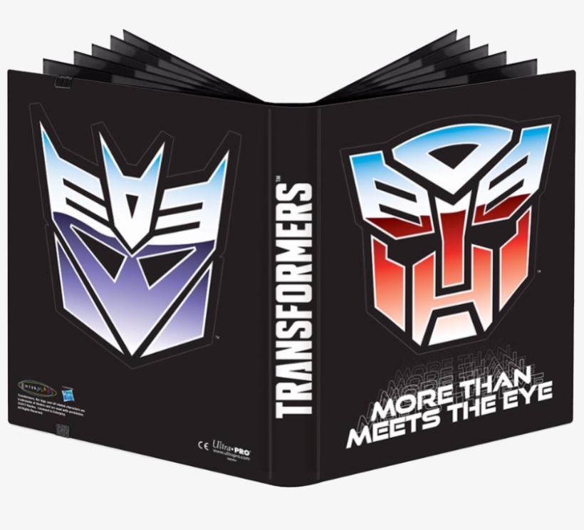 Ultra Pro Transformers Shields 9-pocket Pro Binder, transparent png