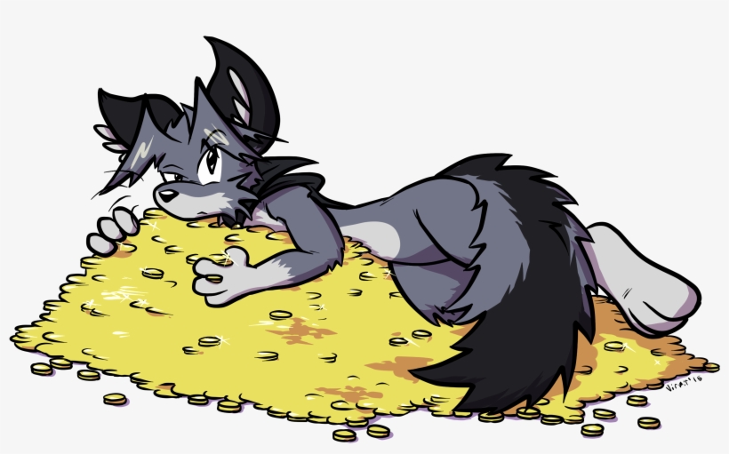 Gold Bed - Cartoon, transparent png
