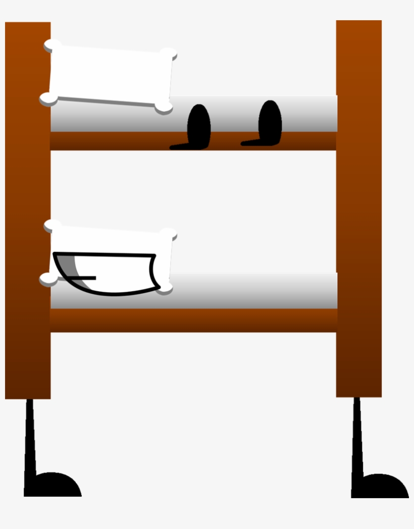 Bunk Bed Pose 1 - Object Show 1 Pose, transparent png