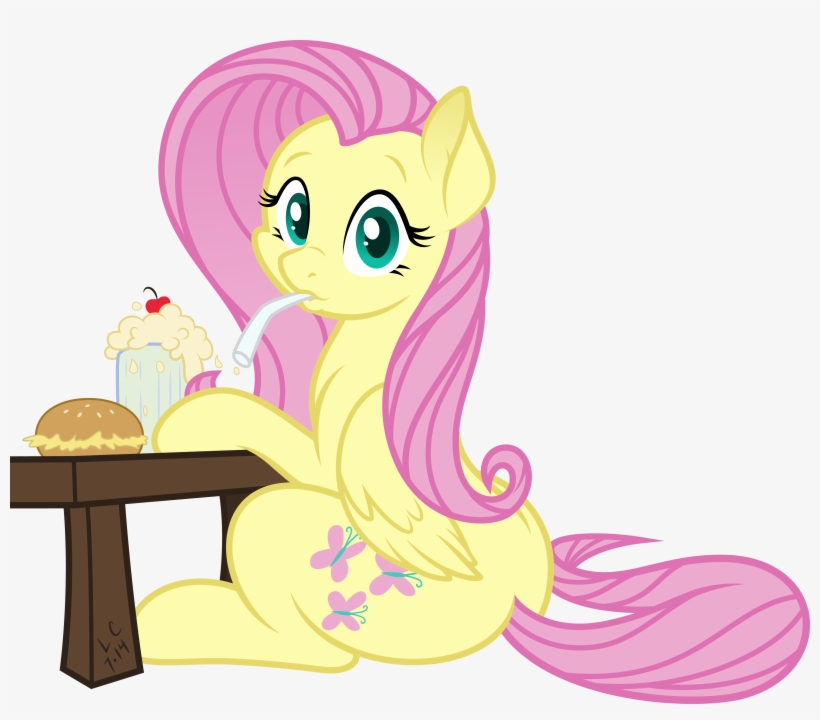 Pony Fluttershy Applejack Mammal Pink Vertebrate Fictional - Fluttershy, transparent png