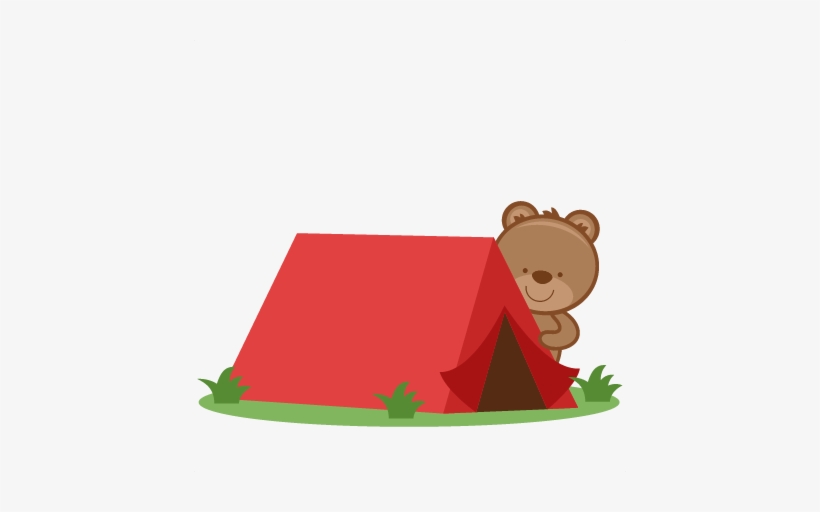 Download Bear With Tent Svg Scrapbook Cut File Cute Clipart Clip Art 432x432 Png Download Pngkit