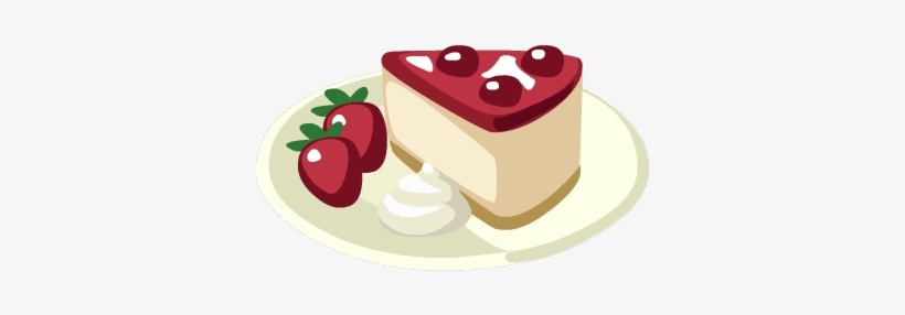Strawberry Cheese Cake - Cheese Cake Cartoon Png, transparent png
