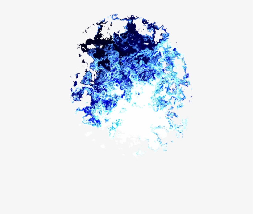 Explosão Azul Png - Efeitos Azuis Png, transparent png