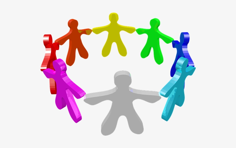 People Figures In Circle - Community Groups, transparent png