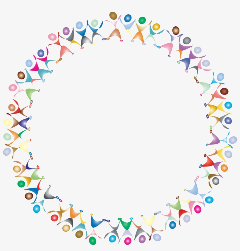 Medium Image - People Circle Border, transparent png
