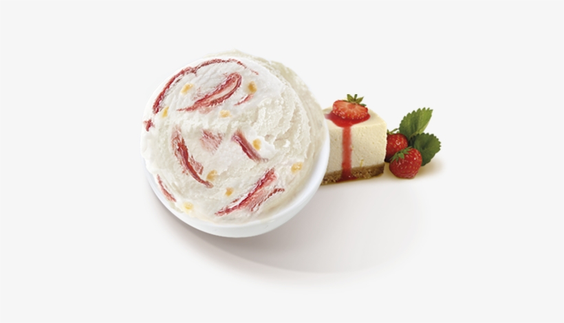 Helado De Cheesecake - Strawberry, transparent png