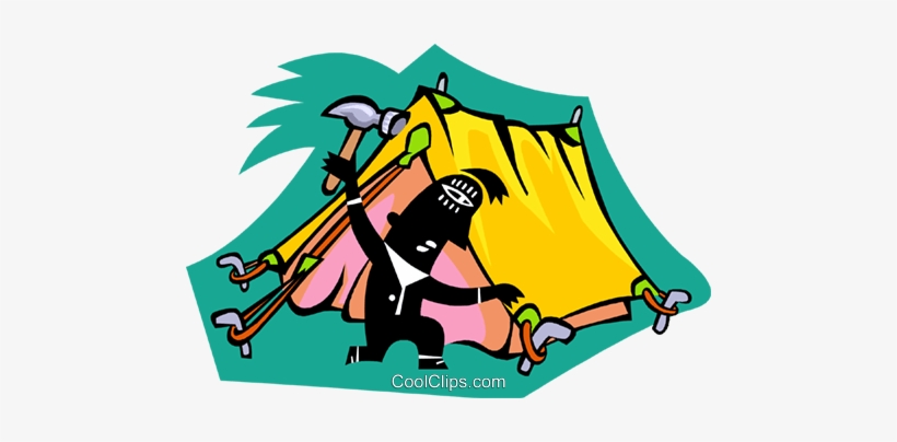 Tent Clipart Person - Person, transparent png