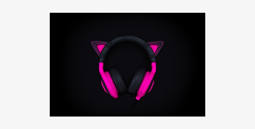 Kitty Ears For Razer Kraken - - Razer Kitty Ears Kraken, transparent png