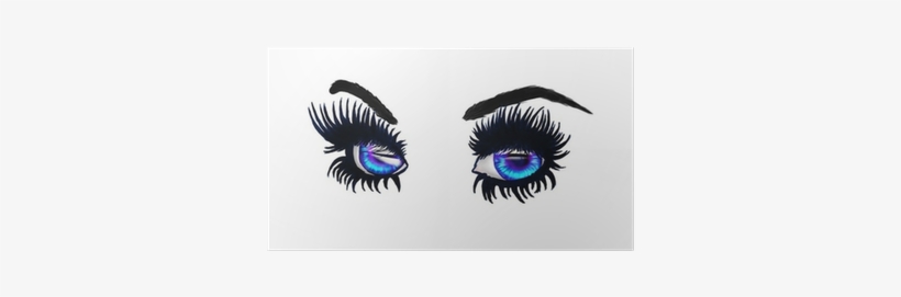 Green Eyes And Lashes, transparent png
