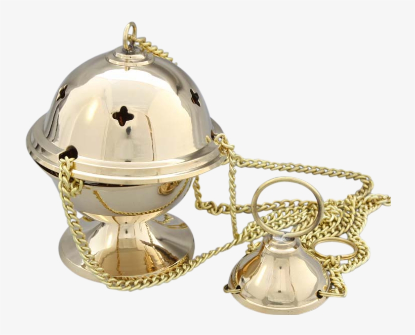 Incense Holder Png - Anzm Weihrauchfass Weihrauchschwenker Messing Poliert, transparent png