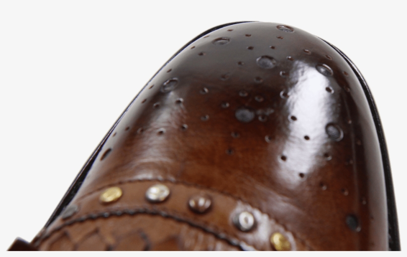 Ankle Boots Eddy 21 Milano Wood Mixed Rivets Elastic - Leather, transparent png