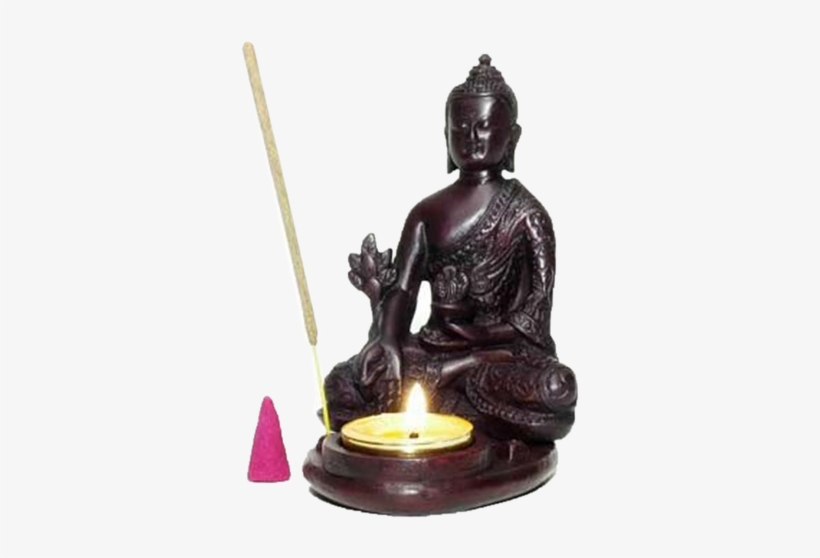 Buddha Resin Incense Stick/cone/candle Burner - Stone Incense Transparent Png, transparent png
