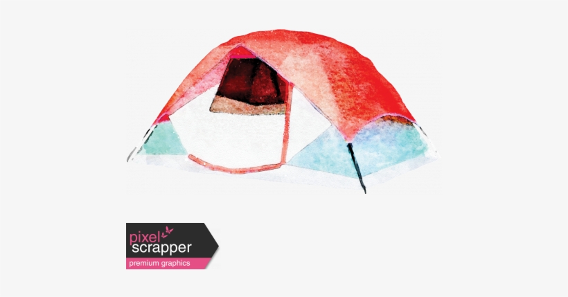 Camping Tent - Dome - Digital Scrapbooking, transparent png