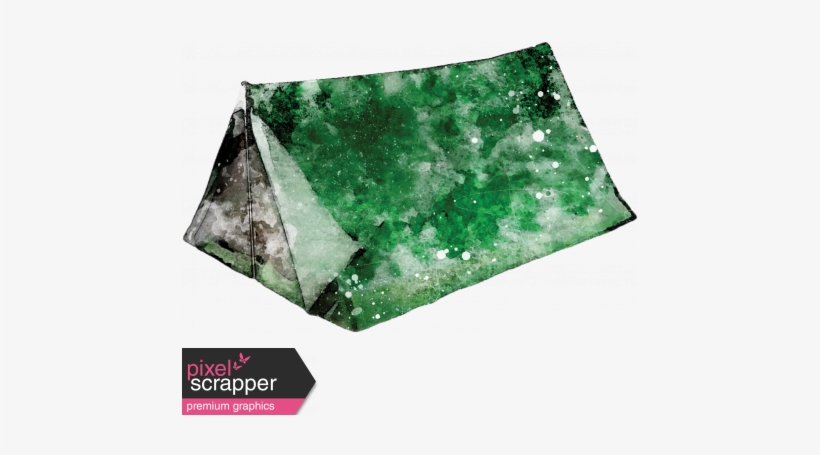 Camping Tent - Emerald, transparent png
