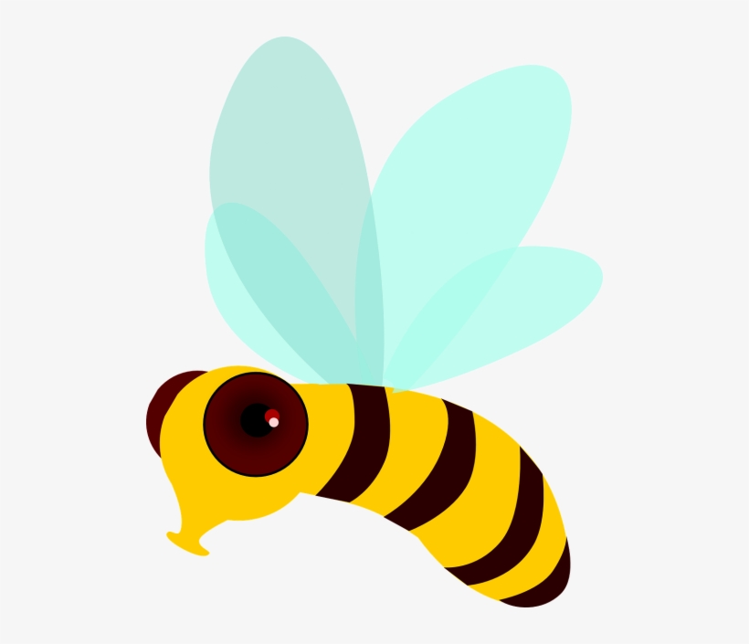 Honey Vector Graphics - ภาพ เคลื่อนไหว ผึ้ง บิน, transparent png