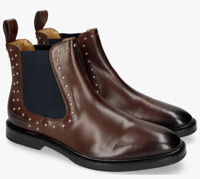 Ankle Boots Katrin 3 Mogano Rivets - Melvin & Hamilton Katrin Ankle Boots, Women's,, transparent png