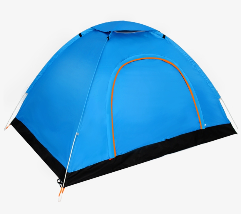 Simple Tent Outdoor Folding 2 People Free Build Speed - Tent, transparent png