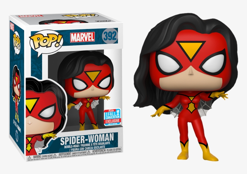 Spider-man - Spider Woman Funko Pop Nycc, transparent png