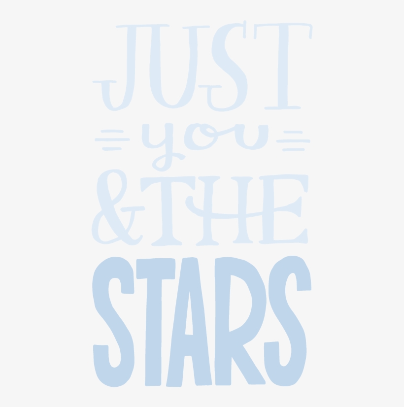 Just You And Stars Type4 - Poster, transparent png