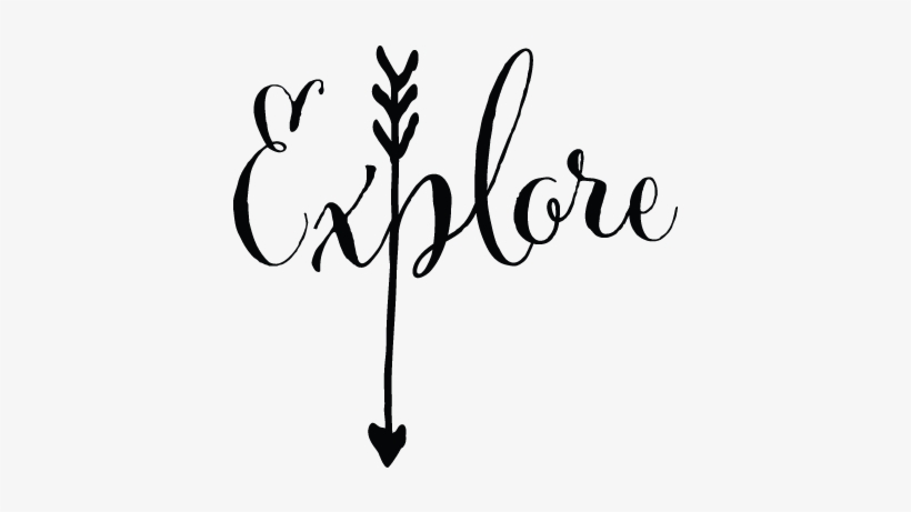 Explore - Belvedere Designs Llc Explore Wall Quotes Decal, transparent png