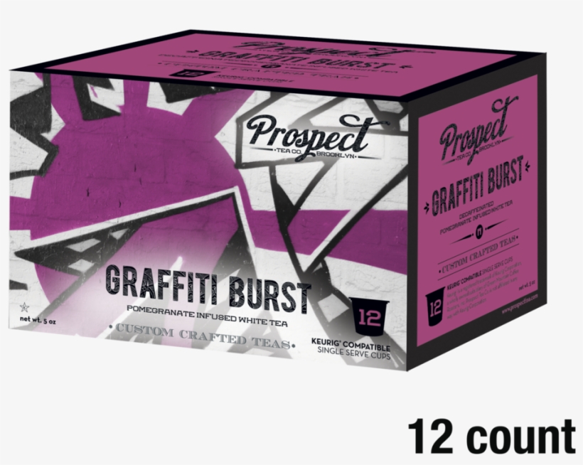 Product Type Two Rivers Coffee Direct- Your B2b Destination - Prospect Tea Co Prospect Tea Graffiti Burst Single-cup, transparent png