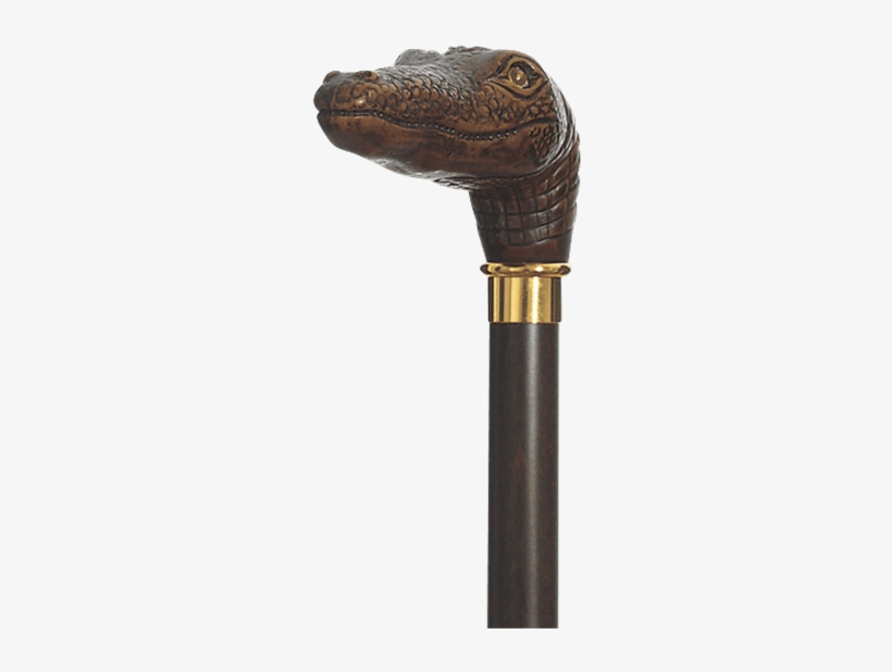 Concord Gator Walking Stick Cane, transparent png