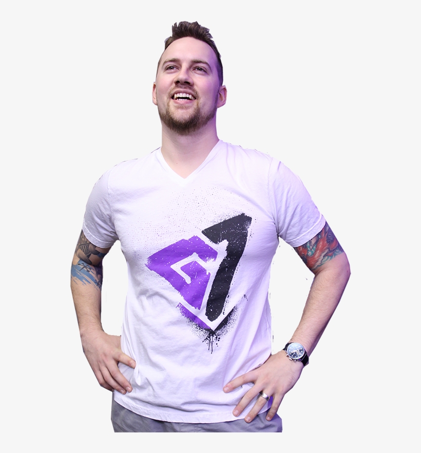 Game Attack Graffiti V-neck Tee - Neckline, transparent png