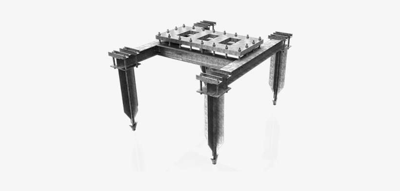 Steel Foundations - Groundplug Beam - Steel, transparent png