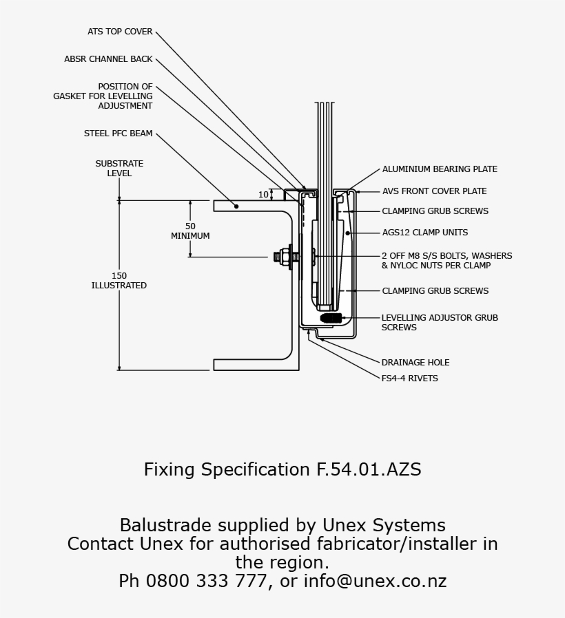 Fixing Method Image - Drip Edge Concrete Slab, transparent png