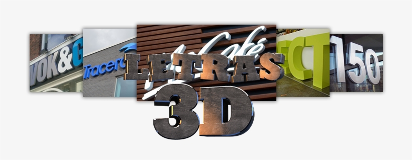 Letras Volumetricas, Letras De Aluminio, Letras De - Anuncios Luminosos Png, transparent png