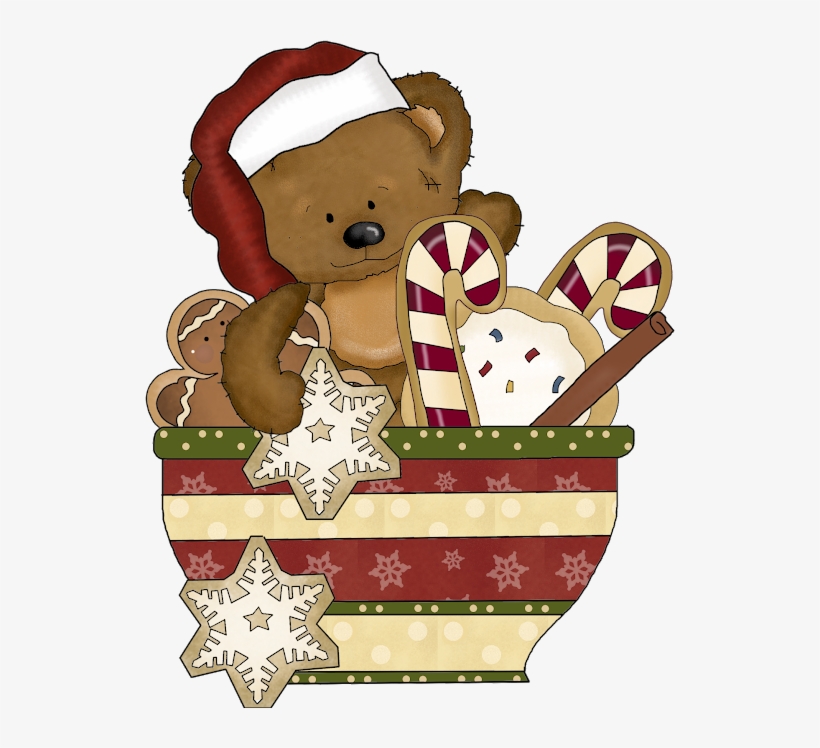Photo - Sweet Christmas Bear Greeting Card, transparent png