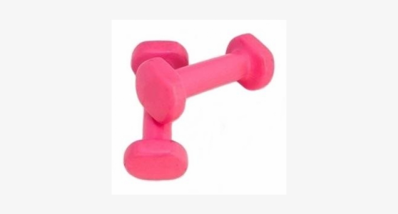 Par De Pesas Mancuernas 1 Kg Rosa - Polyvinyl Chloride, transparent png