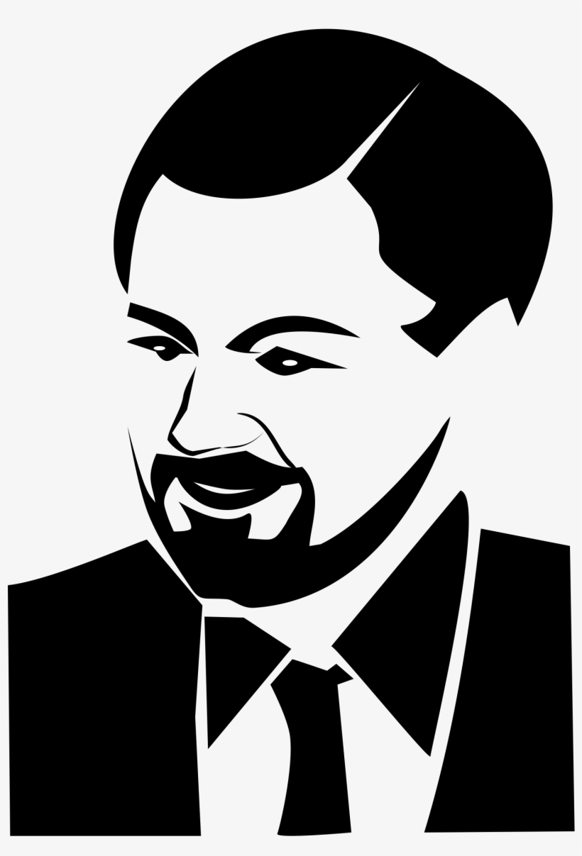 Clipart - Hombre Con Barba Para Dibujar, transparent png