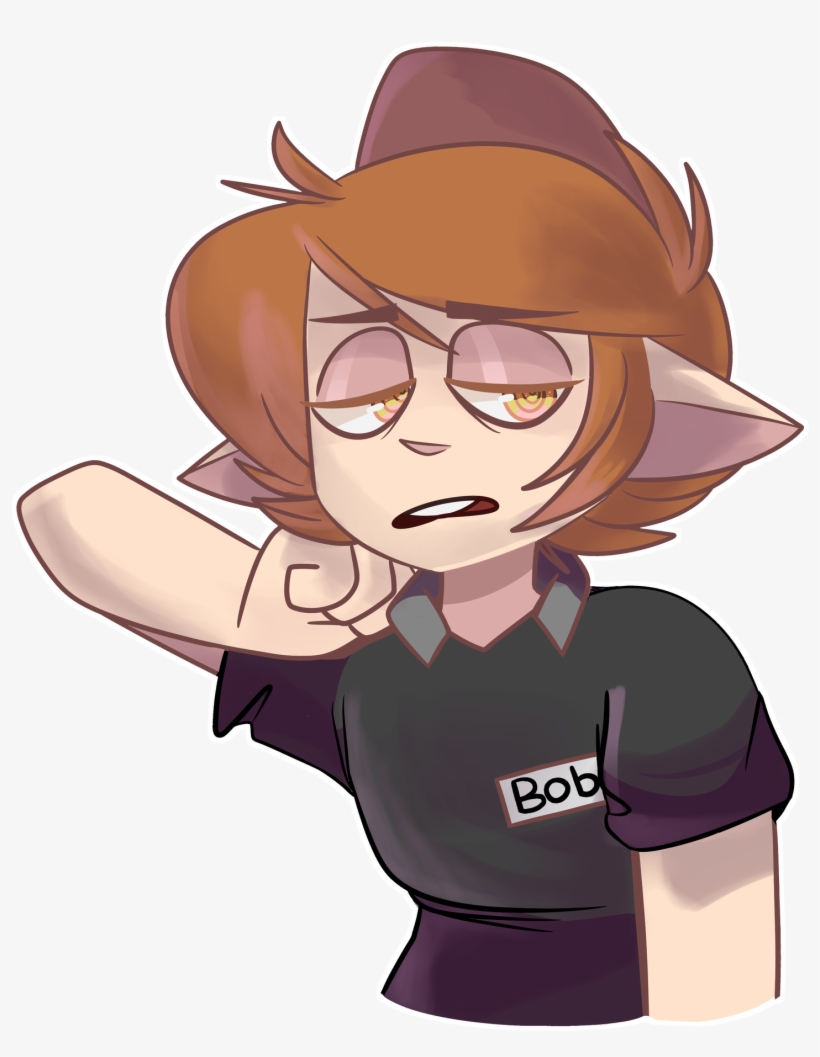 Local Demon Man In Disguise Gets Fired From Fast Food - Cartoon, transparent png