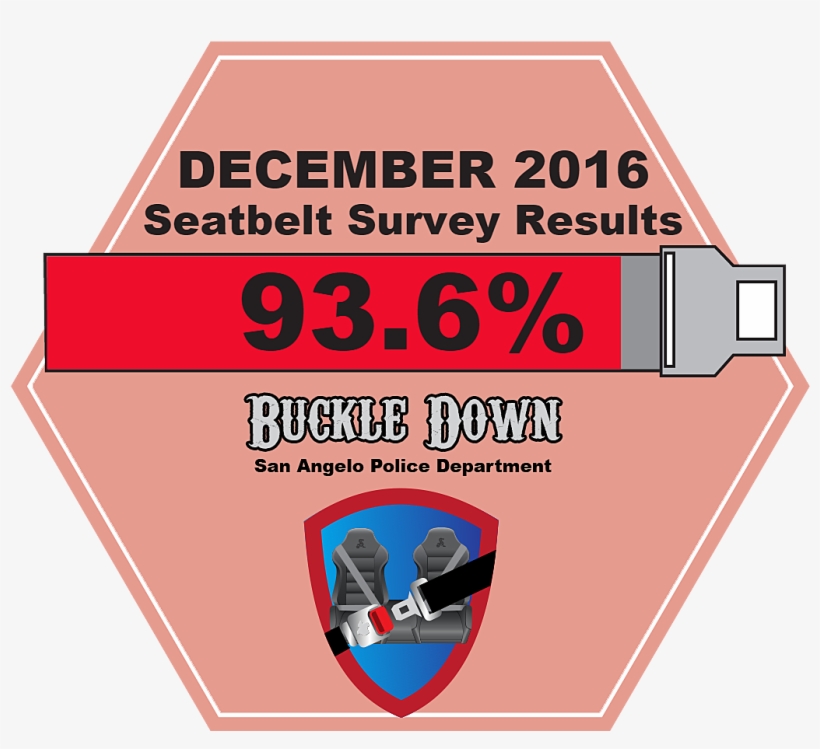 Results Indicate That The Overall Seat Belt Use Rate - Poster, transparent png
