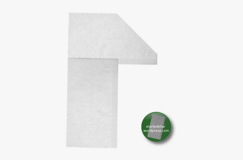 A Continuación Se Puede Eliminar Un Poco De Papel Innecesario - Origami, transparent png