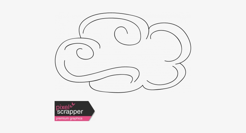 Drawn Cloud Transparent - Graphics, transparent png