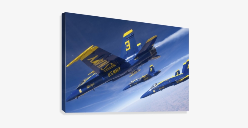 F A 18 Hornets Of The Blue Angels Fly In Formation - Poster: Images' F/a-18 Hornets, transparent png