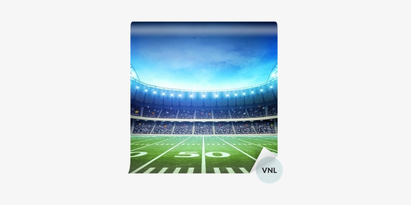 Vinyl Wall Mural Light Of American Stadium ✓ Easy Installation - American Football Stadium Background, transparent png