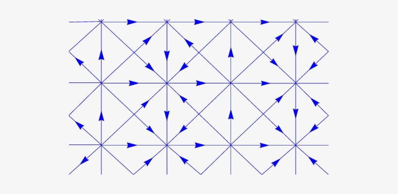 The Sketch Of The Square Majorana Lattice - Arrow, transparent png