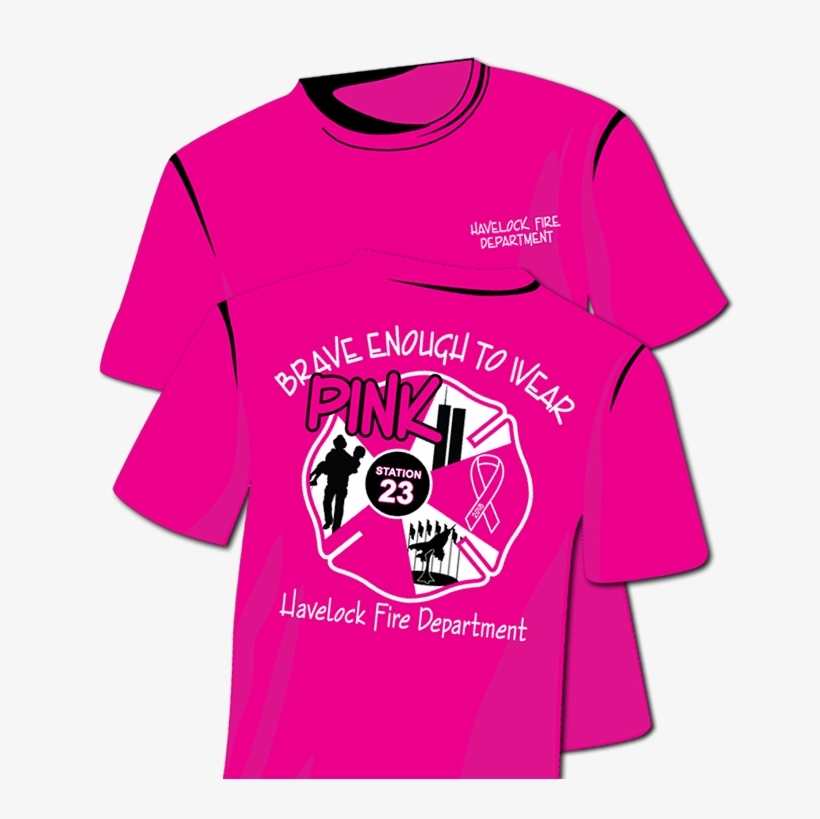 2018 'brave Enough' Pink Tee - North Carolina, transparent png
