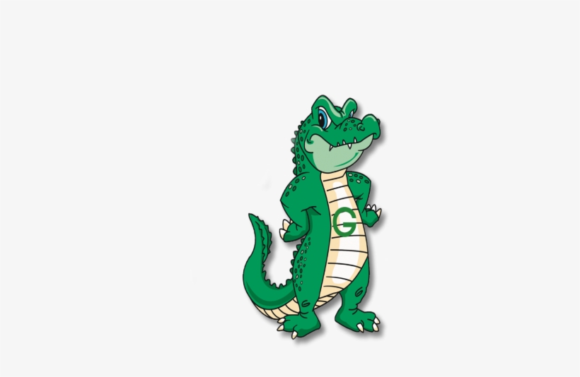 Gray Middle - Don't Mess With Me! Alligator Ornament (round), transparent png