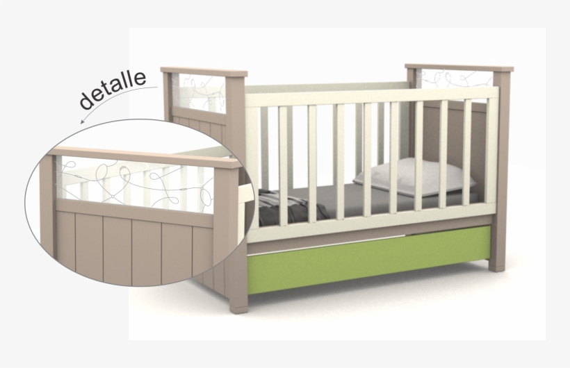 Cuna Rincón De Luz Destellos Almendra - Cradle, transparent png