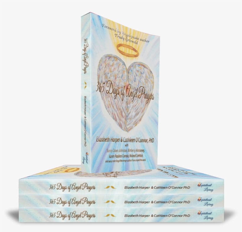 365 Days Of Angel Prayers Stacked Books - 365 Days Of Angel Prayers [book], transparent png